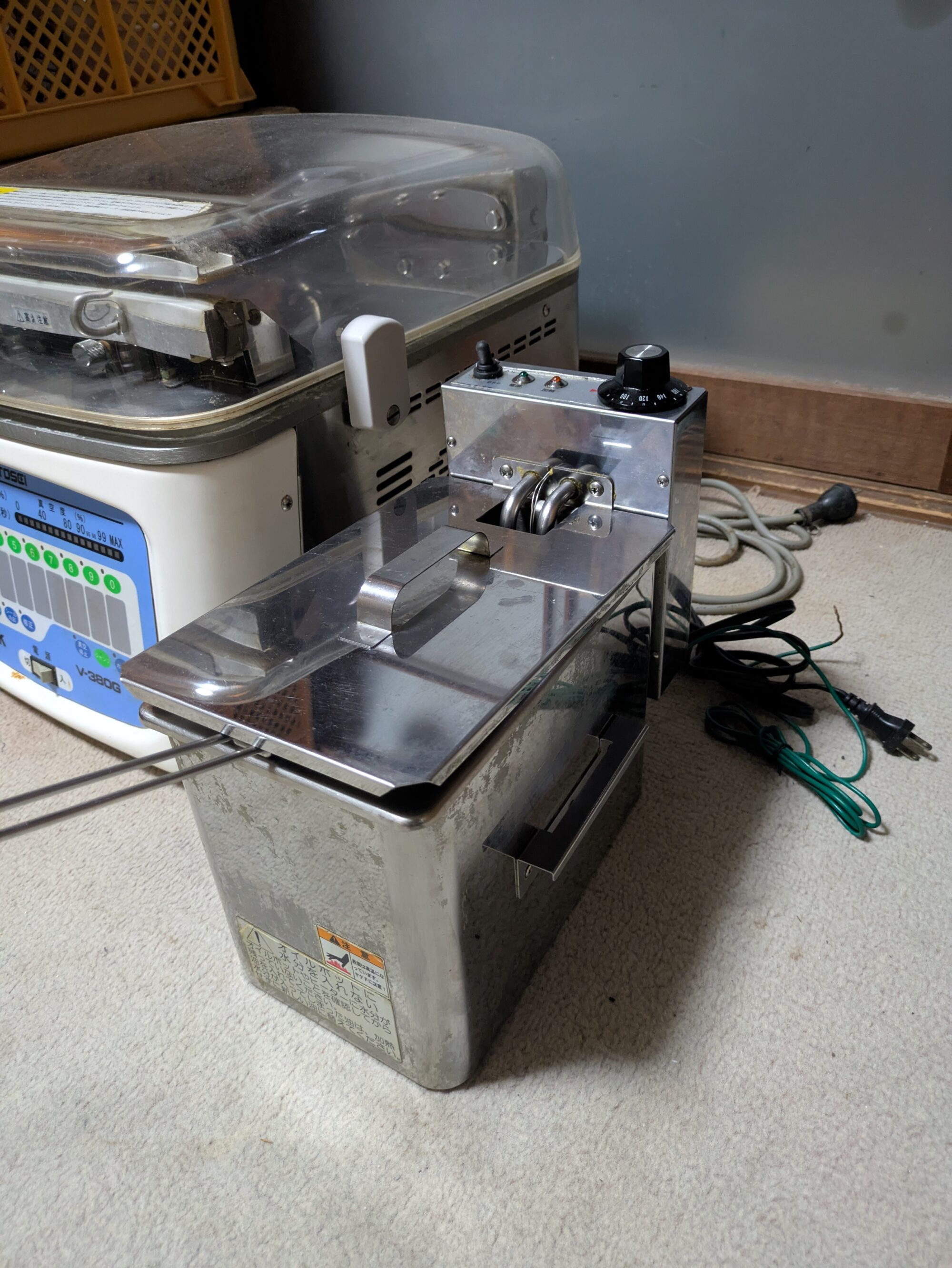 電気フライヤー
