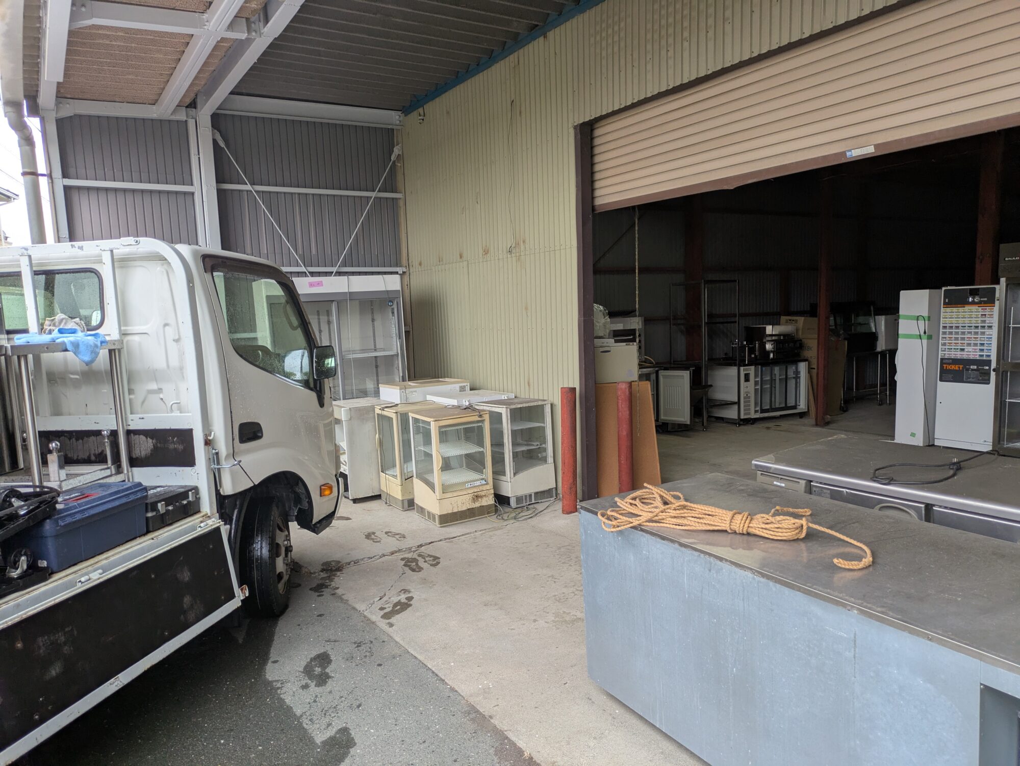 冷蔵機器の中古入荷