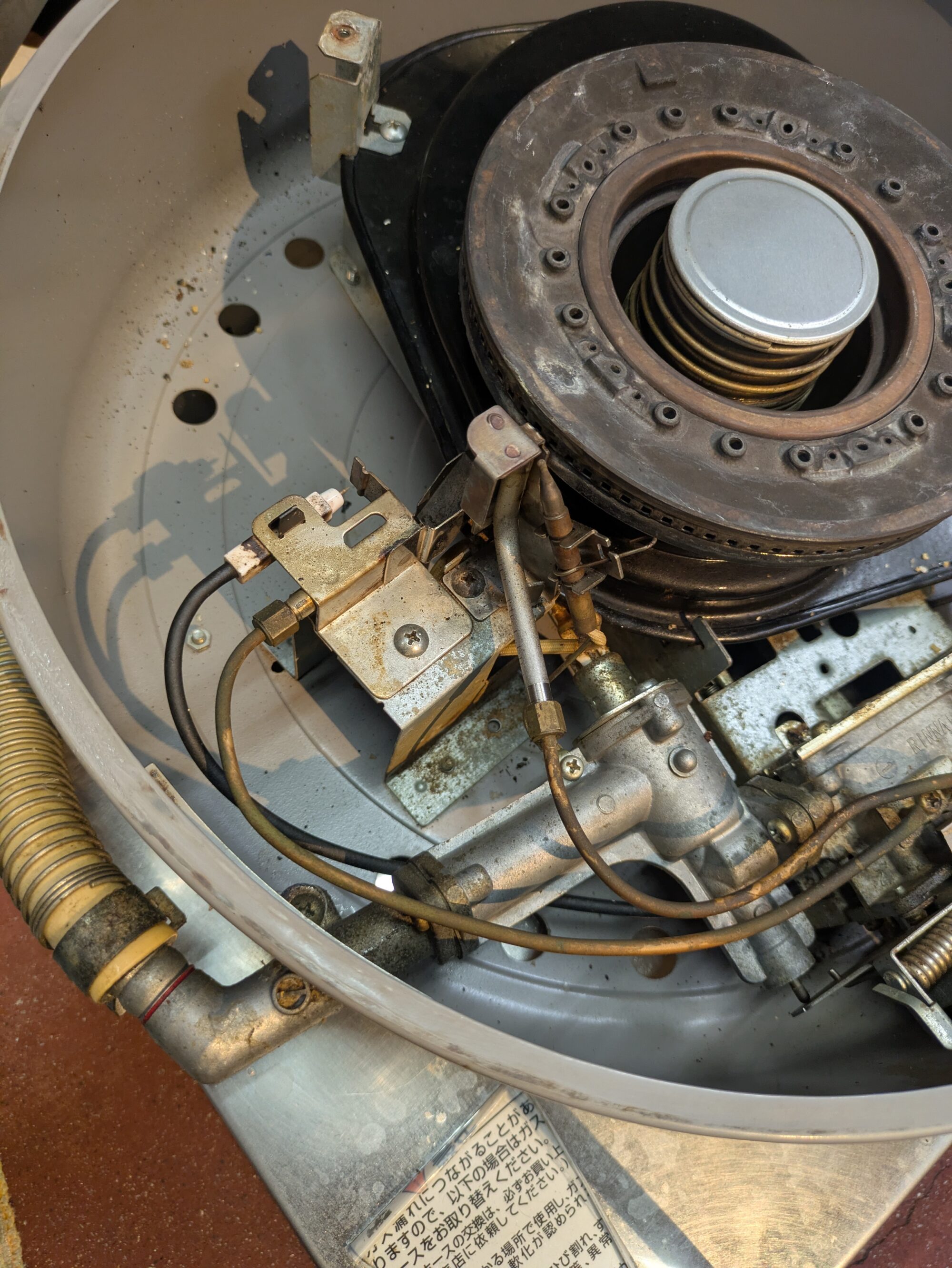 ガス炊飯器の修理